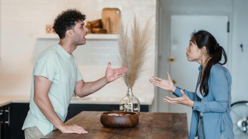 couple arguing